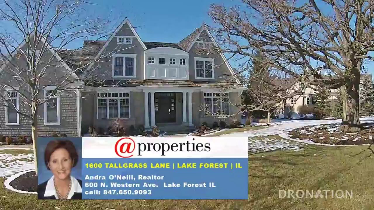 1600 Tallgrass Lane, Lake Forest, IL House for Sale YouTube