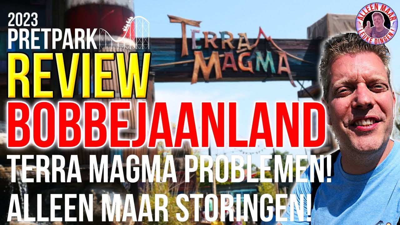 Bobbejaanland 2023 SEIZOEN REVIEW - TERRA MAGMA DRAMA! Veel storingen!