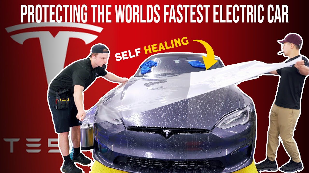 SELF HEALING Tesla Plaid!