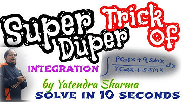 Integration short trick for IIT-JEE,  MCA , NDA, PGT, TGT MATHS,