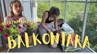 WEEKLY VLOG 🌸 ogarniam balkon na wiosnę!