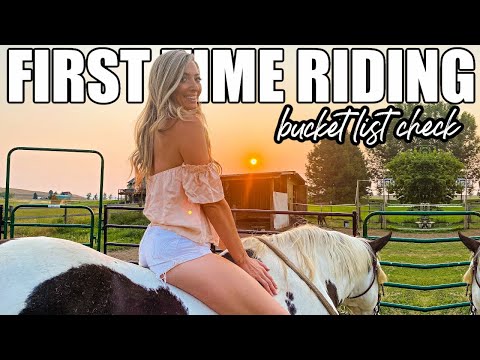 MY FIRST TIME RIDING A HORSE Bucket List CHECK! Solo Female Vanlife EPISODE 75