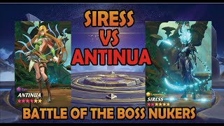 Siress vs Antinua | Best BOSS DAMAGE DEALER!? - Awaken: Chaos Era