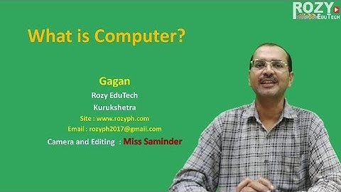 Computer Fundamentals in Hindi Videos