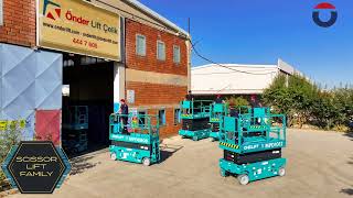 Scissor Lift Family - Slab Type Manlift - Up To 21 M Working Height I Onder Lift