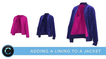 Adding a lining to a Jacket