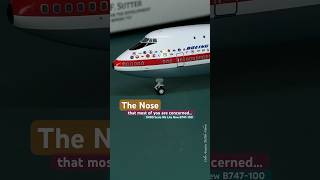 The Nose That Most Of You Are Concerned 1400 Scale New Ng Lite Boeing 747-100 N7470 Aircraft Model
