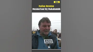 Mahakumbh Foreigners In Awe As They Attend The Maha Kumbh Mela 2025 Prayagraj Uttar Pradesh 