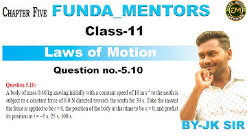 Class 11|Physics NCERT Solutions |Question 5.10 Chapter-5 | Laws of Motion