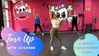 LIVE 90 MINUTE DANCE FITNESS CLASS | Turn Up with Leighann