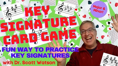 Key Signature Card Game: Fun Way to Practice Identifying Major & Minor Keys