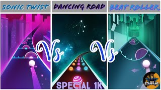 SONIC TWIST VS DANCING ROAD VS BEAT ROLLER screenshot 2