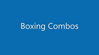 Boxing Combos Random Generator 1 Round