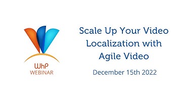 Scale Up Your Video Translation with Agile Video