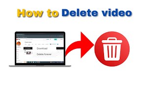 How TO Delete a Video  From Youtube