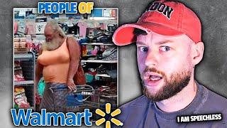 BRITISH GUY REACTS TO THE PEOPLE OF WALMART..