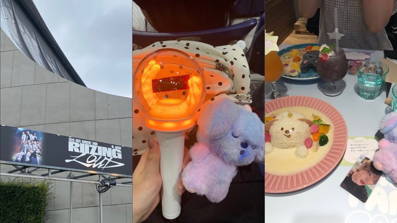 RIIZE参戦vlog！(RIIZING LOUD代々木、NCTWISH開封、RIIZEカフェ)