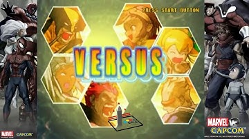 Unlocking ALL Characters/Costumes/Stages in MvC2 PT.3