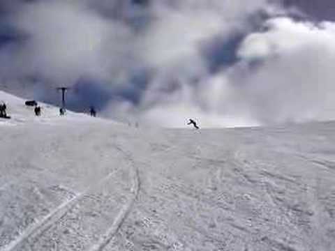 Dallas Steve Lights Up Blackcomb