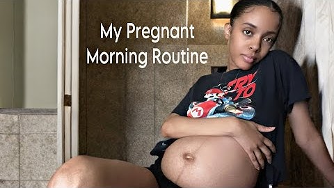 My Pregnant Morning Routine 💕