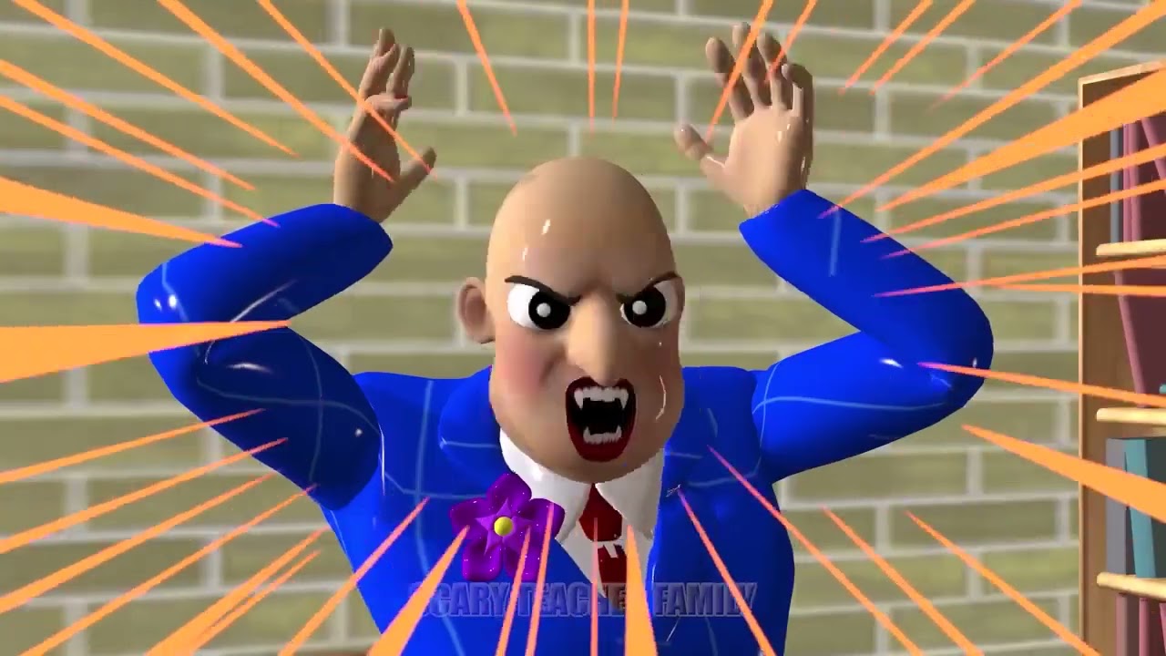 Scary Teacher 3D Nick and Tani vs Mini F1 Troll Miss T vs 3 Neighbor Balloon Game and Huggy Wuggy_30