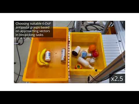 Deep learning based 6-DoF antipodal grasp planning from point cloud using single-view