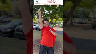 Thanks Isaac!  He took the #passthecapechallenge to support The Champions Center!  Take the challeng