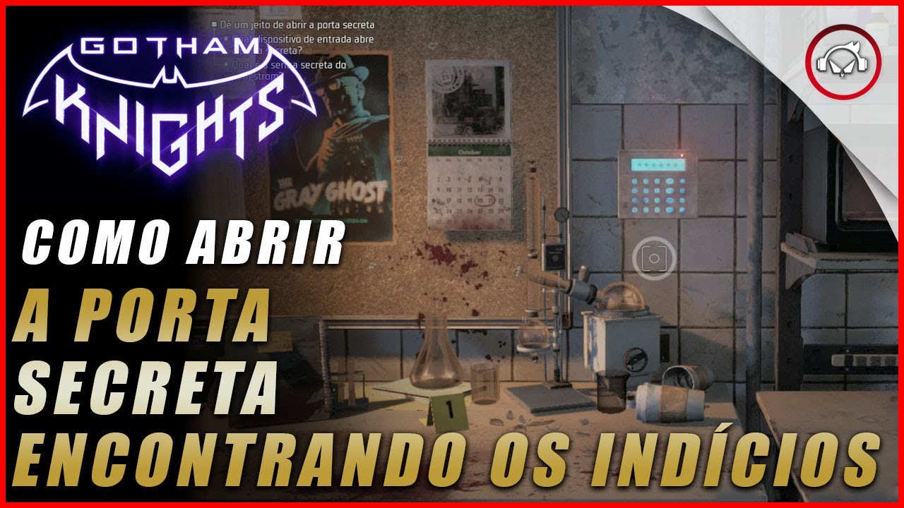 Miniatura do vídeo Gotham knight, Como abrir a porta secreta encontrando os indícios | Super dica