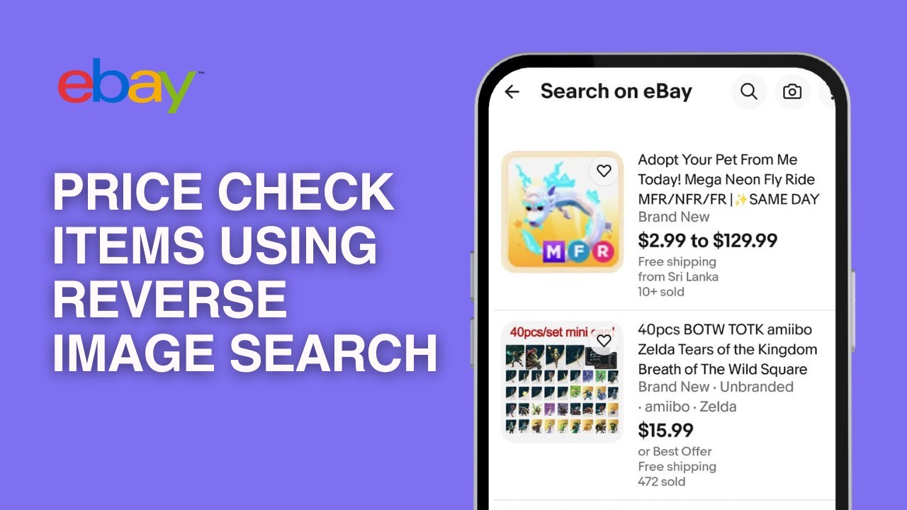 Ebay Check How to price check any item using eBay image search (2025 GUIDE) - YouTube