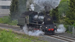 Steam Locomotive Hr1 Ukko-Pekka 1021 in Hyvinkää on the 4th of June 2022 by Junakuvat 3,315 views 1 year ago 9 minutes, 14 seconds