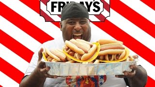 We Took A Compeive Eater To Tgi Fridays For Endless Appetizersand They Ran Out