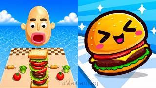 Sandwich Runner vs Food Run - Speed Run Gameplay New Update Android, iOS