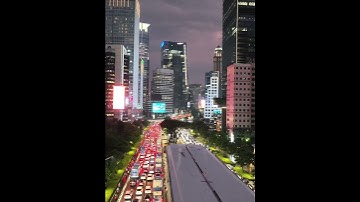 Kota Jakarta Semakin Maju dengan Jejeran Gedung Pencakar Langit