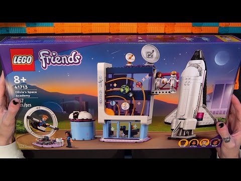 LEGO Friends Olivia\'s Space Academy 41713 Build and Review! - YouTube