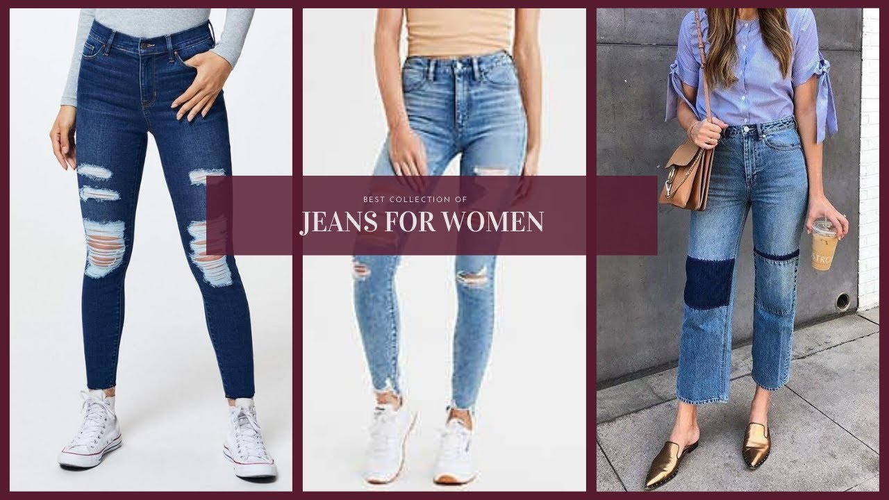 New Latest & Upcoming Fashion Jeans For Women Designs - YouTube