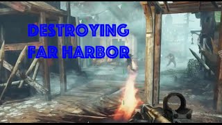 Fallout 4 Far Harbor - Ending 3 - Destroying Far Harbor