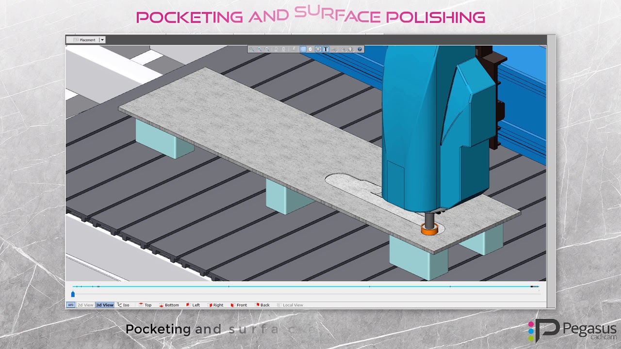 Pegasus CAD CAM CounterTops - YouTube