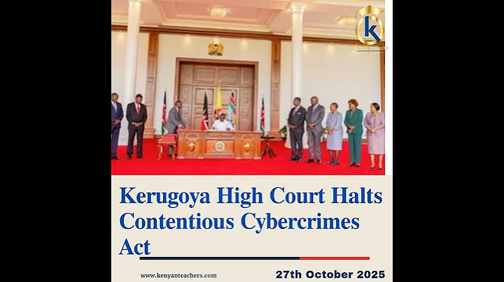 𝐊𝐞𝐫𝐮𝐠𝐨𝐲𝐚 𝐇𝐢𝐠𝐡 𝐂𝐨𝐮𝐫𝐭 𝐇𝐚𝐥𝐭𝐬 𝐂𝐨𝐧𝐭𝐞𝐧𝐭𝐢𝐨𝐮𝐬 𝐂𝐲𝐛𝐞𝐫𝐜𝐫𝐢𝐦𝐞𝐬 𝐀𝐜𝐭 🇰🇪