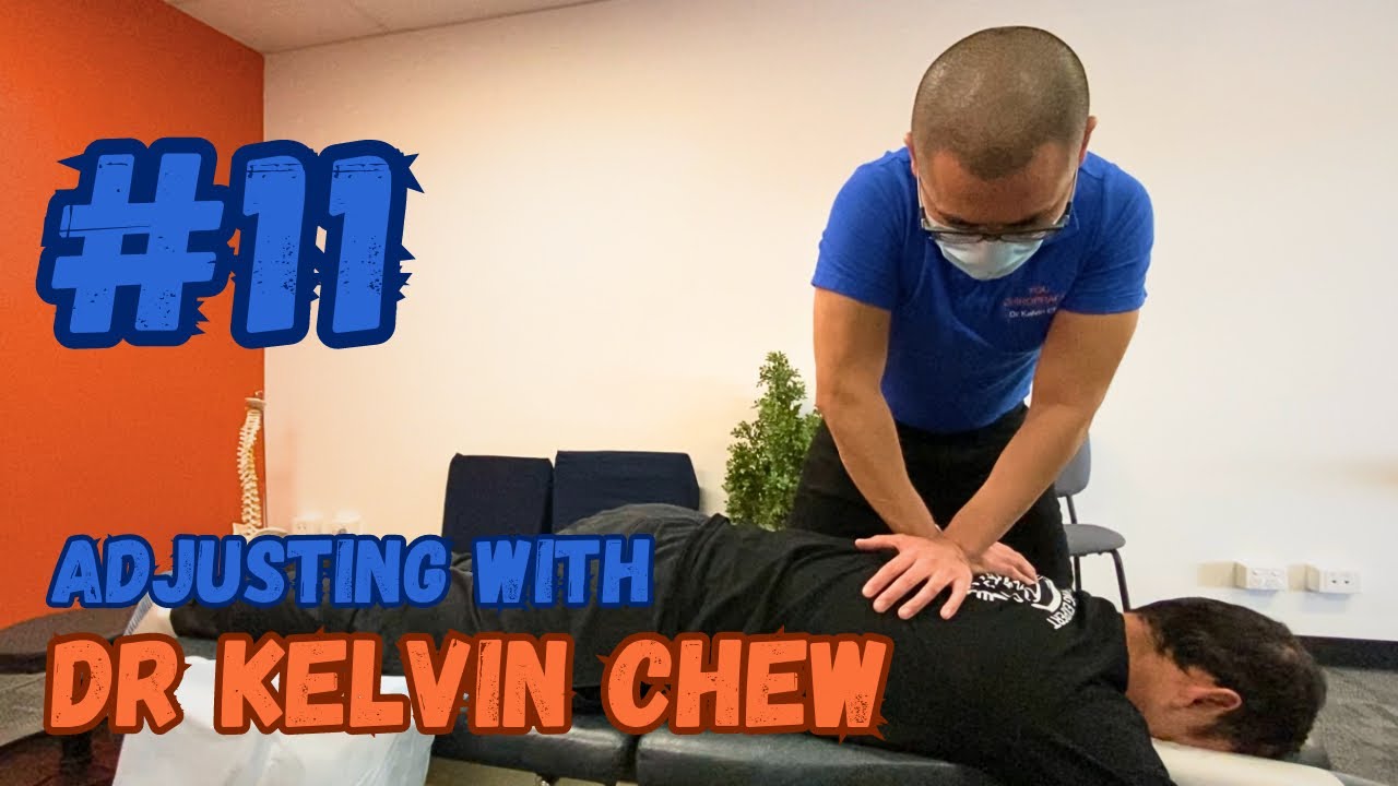 Adjusting With Dr Kelvin Chew - Chiropractor Adelaide, Removing Joint Tension!