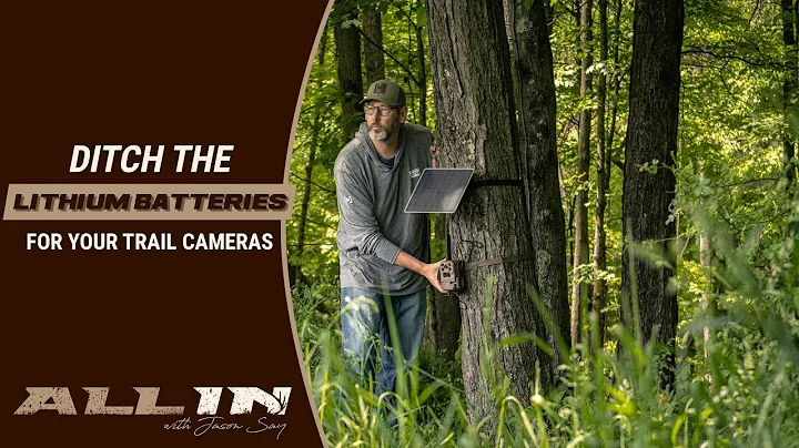 Ditch The Lithium Batteries For Your Trail Cameras