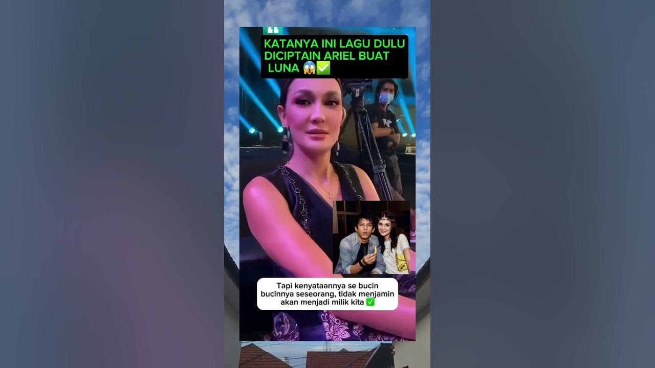 LAGU BUAT LUNA MAYA DARI ARIEL NOAH #lunamayayaterbaru #arielnoah #peterpan