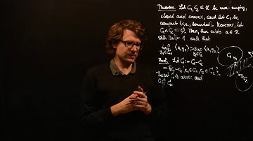 Separation II: Strong separation of two sets