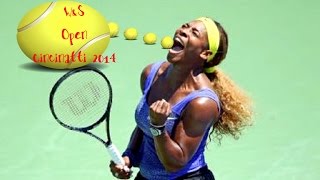 Serena Williams Vs.Jelena Jankovic-Cincinnati(QF)-Highlights-2014