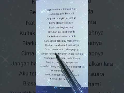 Lirik Lagu Karna Su Sayang Abil Ska 86 Feat Nikisuka🥰🥰