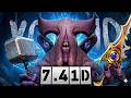 Faceless Void Divine Rapier One Shot 7.41d🔥🔥🔥55 Kills Comeback | Dota 2 Gameplay