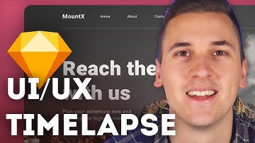 Travel UI - UI/UX Design Timelapse in 💎 Sketch