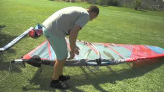 How to rig a Camber Sail