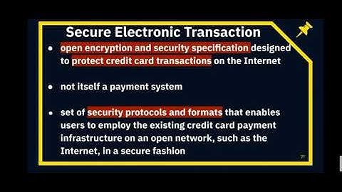 secure electronic transaction