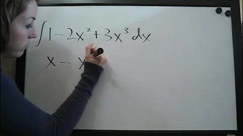 Indefinite Integrals Example 3 (KristaKingMath)