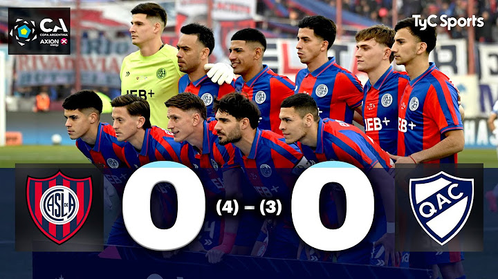 San Lorenzo 0 (4) - (3) 0 Quilmes | Copa Argentina 2025 | 16avos de final